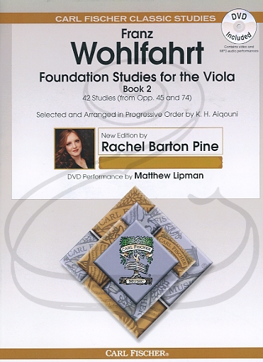 Carl Fischer Wohlfahrt (Pine): Foundation Studies, Bk.2 (viola)(DVD) Carl Fischer