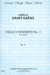 LudwigMasters Saint-Saens, C.: (Score) Cello Concerto No.1 in A minor, Op.33 (cello, and orchestra)