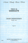 LudwigMasters Sarasate, P.: (Score) Zigeunerweisen (Gypsy Airs) Op.20 (violin, and orchestra)