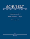 Barenreiter Schubert, Franz (Chusid): SCORE String Quintet in C, D956 (string quintet) Barenreiter Urtext