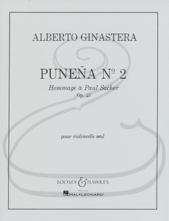 HAL LEONARD Ginastera (Rostropovitch): Pune‚àö¬±a No.2, Op.45 (cello) Boosey & Hawkes