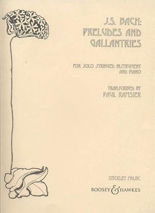 HAL LEONARD Bach, J.S. (Ramsier): Preludes & Gallantries (viola & piano)