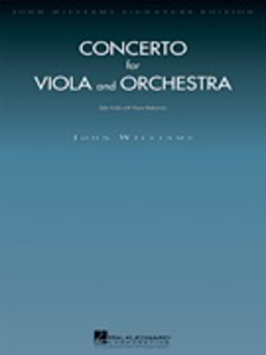 HAL LEONARD Williams, J: Concerto for Viola and Orchestra