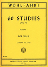 International Music Company Wohlfahrt, Franz (Vieland): 60 Studies Op. 45 Bk.1 (viola)