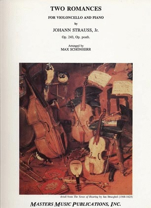 LudwigMasters Strauss, Johann: Two Romances Op.243 (cello & piano)