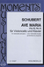 HAL LEONARD Schubert, Franz (Pejtsik) : Ave Maria Op.52 No.4 (cello & piano) Editio Musica Budapest