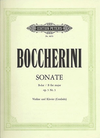 Boccherini, Luigi: Sonata Op.5#3 in Bb (violin & piano)