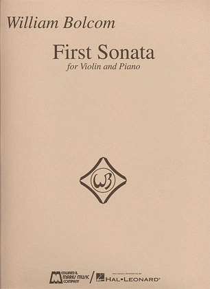 HAL LEONARD Bolcom, William: First Sonata (violin & piano)