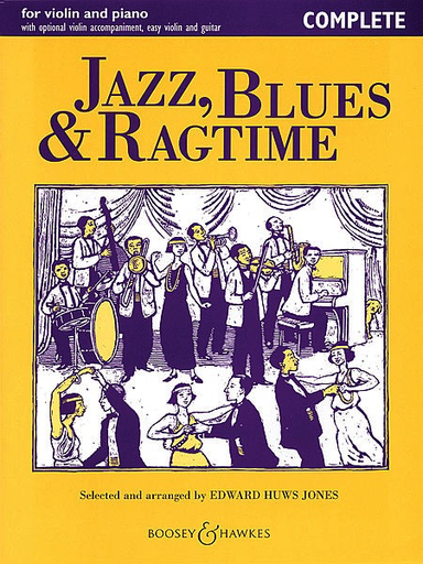 HAL LEONARD Jones: Jazz, Blues & Ragtime - Complete (2 violins, piano, & guitar) Boosey & Hawkes