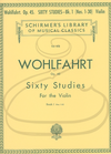 HAL LEONARD Wohlfahrt (Blay): 60 Studies, Op. 45, Vol. 1, Nos.1-30 (violin)