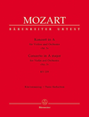 Barenreiter Mozart, W.A.: SCORE Concerto No.5 in A K.219, Barenreiter