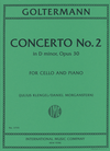 International Music Company Goltermann, G. (Klengel/Morganstern): Concerto No.2 in D minor, Op.30 (cello, and piano)