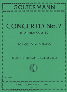 International Music Company Goltermann, G. (Klengel/Morganstern): Concerto No.2 in D minor, Op.30 (cello, and piano)