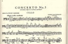 International Music Company Goltermann: Concerto No. 3 in B minor, Opus 51 for cello and piano
