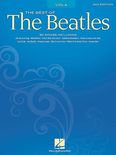 HAL LEONARD The Best of the Beatles (viola)
