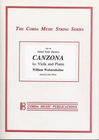 Wolstenholme, William: Canzona (viola/piano)