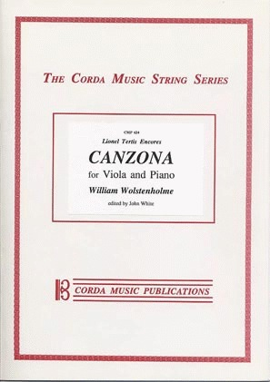 Wolstenholme, William: Canzona (viola/piano)