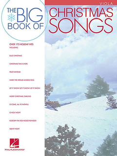 HAL LEONARD Big Book of Christmas Songs for Viola