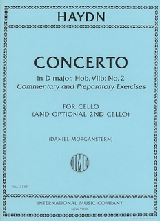 International Music Company Haydn (Morganstern): Concerto in D Major, Hob.VIIb, No.2 (cello, w/ optional 2nd cello)