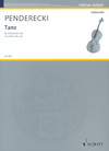 Schott Music Penderecki, K.: Tanz (cello)
