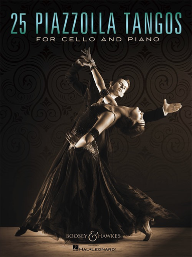 HAL LEONARD Piazzolla, A.: 25 Piazzolla Tangos (cello, and piano)