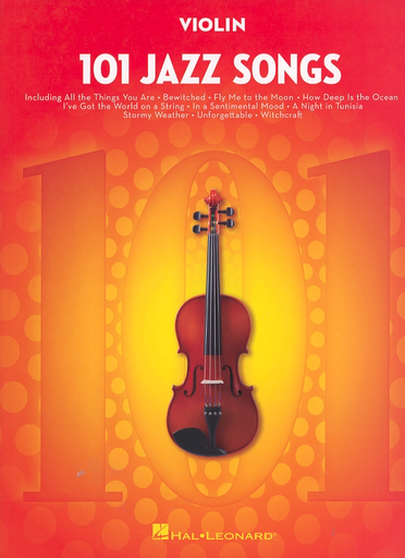 HAL LEONARD 101 Jazz Songs (violin)