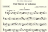 Schumann, Robert: Five Pieces in Folk Style Op.102 (cello & piano)