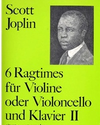 Joplin, Scott: Ragtimes, Vol. 2 (violin or cello & piano)