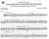 Carl Fischer Joubert, Claude Henry: Ballade de la Fontaine Douceur (violin & piano)