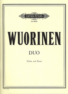 Wuorinen, C.: Duo (Violin & Piano)