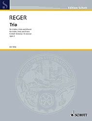 HAL LEONARD Reger, M.: Trio Op.2 (violin, viola, piano)