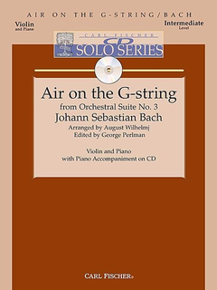 Carl Fischer Bach, J.S. (Wilhelmj): Air on the G String