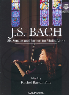 Carl Fischer Bach, J.S. (Pine): 6 Sonatas & Partitas for Violin Alone - URTEXT (violin)(online access) Carl Fischer