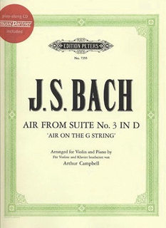 Bach, J.S. (Campbell arr): ''Air on the G String'' from Suite #3 in D (violin/CD)