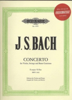 Bach, J.S.: Concerto in E major (violin, Piano, CD)