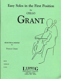 LudwigMasters Grant, Francis: Easy Solos in the First Position for Violoncello (cello) Ludwig Masters