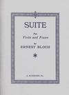 HAL LEONARD Bloch, Ernest: Suite 1919 (Viola & Piano)