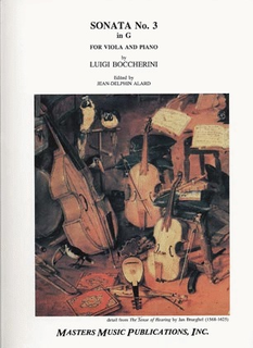 LudwigMasters Boccherini, Luigi (Alard): Sonata No.3 in g (viola & piano)