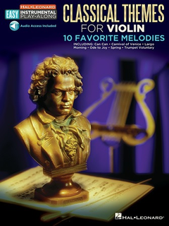 HAL LEONARD Classical Themes for Violin-10 Favorite Melodies (audo access to playalong track included)