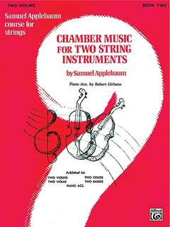 Alfred Music Applebaum, S.: Chamber Music for Two String Instruments V.2 (2 violins)