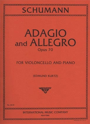 International Music Company Schumann, Robert: Adagio & Allegro Op.70 (cello & piano) IMC