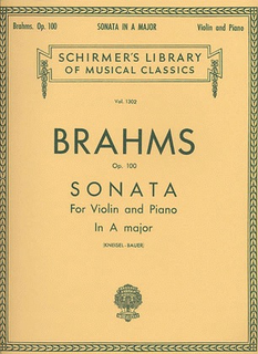HAL LEONARD Brahms, Johannes: Sonata #2 Op.100 A maj (violin & piano)