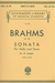HAL LEONARD Brahms, Johannes: Sonata #2 Op.100 A maj (violin & piano)