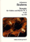 Brahms, Johannes: Sonata #2 Op.100 A maj (violin & piano)