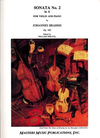 LudwigMasters Brahms, Johannes (Preucil): Sonata #2 Op.100 A maj (violin & piano)