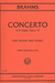International Music Company Brahms, Johannes (Francescatti): Concerto in D major Op.77 (violin & piano) IMC