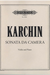 Karchin, Louis: Sonata da camera (violin & piano)