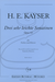 Edition Butorac Kayser (Butorac): 3 Very Easy Sonatinas, Op.61 (violin & piano) Edition Butorac