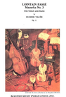 LudwigMasters Ysaye, E.: Lointain Passe, Mazurka No.3, Op.11 (violin & piano)