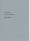 Carl Fischer Zadeja, Cesk: Sonata (violin & piano)